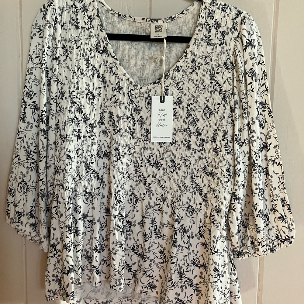Matilda Jane Good Heart blouse top nwt